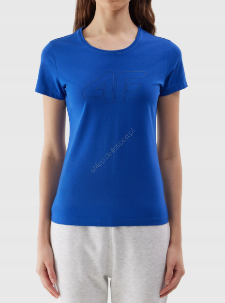 Tshirt kobalt F1163