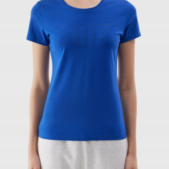 Tshirt kobalt F1163
