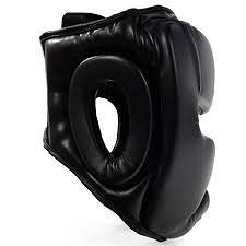 Kask bokserski Profight 705 PU czarny senior - 2