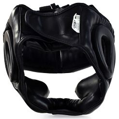 Kask bokserski Profight 705 PU czarny senior - 3