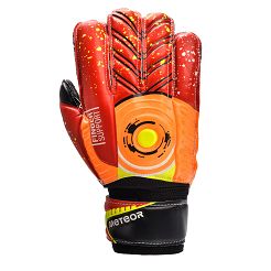 Rękawice bramkarskie 8 Meteor Defence czarne 03817 - 2