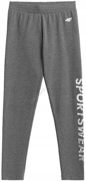 Legginsy średni szary melanż JLEG002 