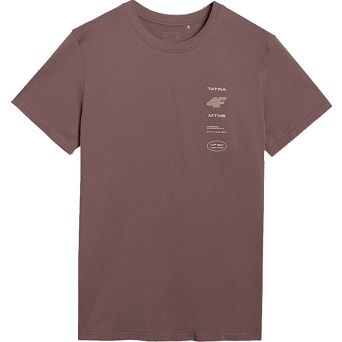 Tshirt ciemny brązowy M2402