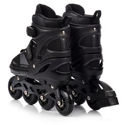 Rolki 30-33 Meteor Rox czarne 22345 - 2