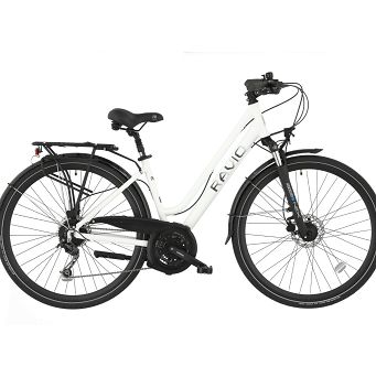 Rower 28" Ravio Niss biały alu 17"