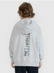 Bluza chłodny jasny szary  M1511 - 2