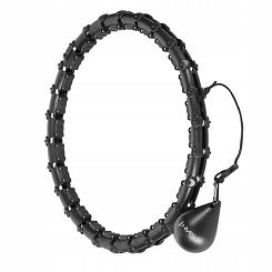 Zestaw hula hop z wypust. i obc. HHW11 black - 4