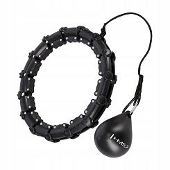 Zestaw hula hop z wypust. i obc. HHW11 black - 3