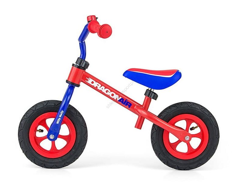 Rowerek biegowy Milly Mally Dragon Air Red-Blue