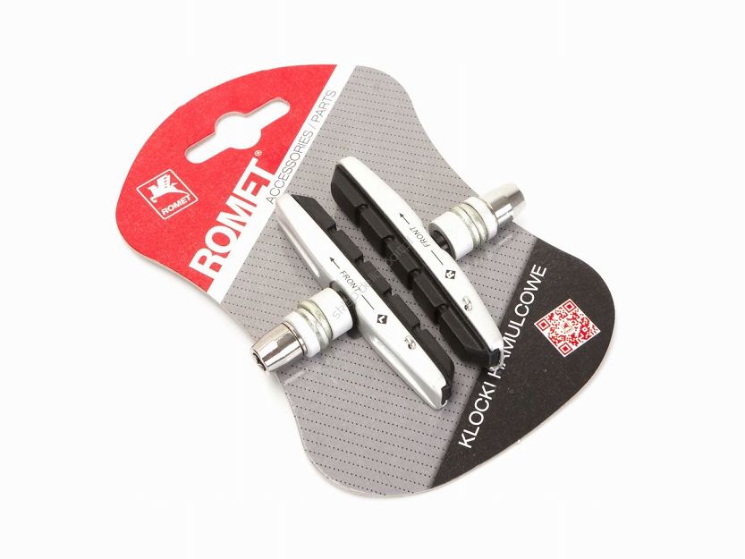 Klocki hamulcowe wymienne okładki nakrętki 72 mm MTB-945VC czarne