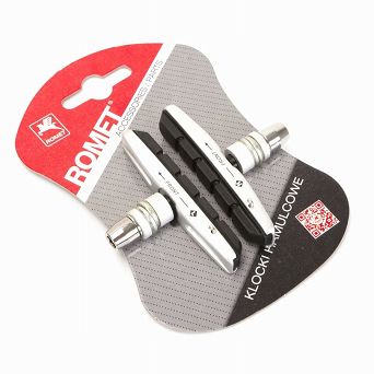 Klocki hamulcowe wymienne okładki nakrętki 72 mm MTB-945VC czarne