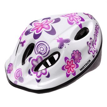 Kask rowerowy M  (52-56)  MV5-2 white Meteor