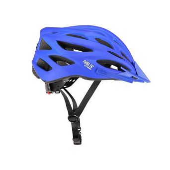 Kask M(55-58cm) Nils Extreme niebieski MTV50