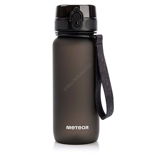 Bidon sportowy Meteor 650ml czarny 74584