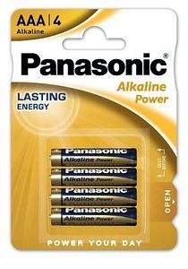 Baterie LR03 Panasonic AAA Alkaline 4szt. Blister