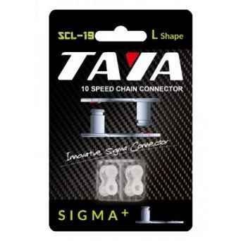 Złączka łańcucha Taya Sigma+ SC-19 10 SP SIL/SIL 