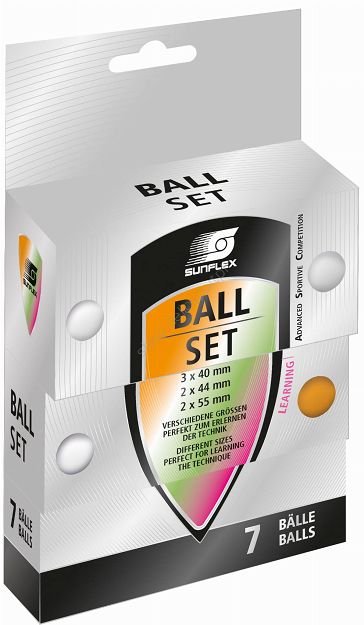 Piłeczki do ping ponga Sunflex TT-Ball 7szt 20614