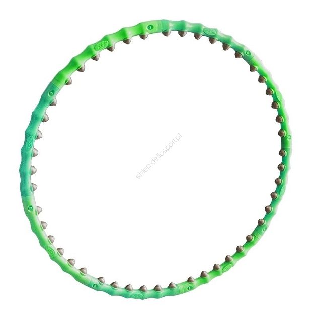 Hula Hoop z masażem Allright Green FE05011
