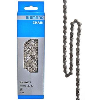 Łańcuch Shimano CN-HG71; 6/7/8rzędowy 116ogniw ECNHG71C116l