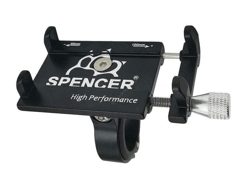 Uchwyt na telefon Spencer Alu czarny 3.2-6.5