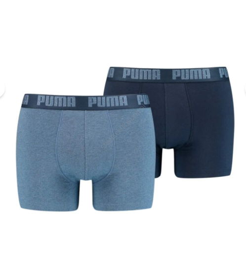 Bokserki Puma Basic Boxer niebiesko/granatowe 90682