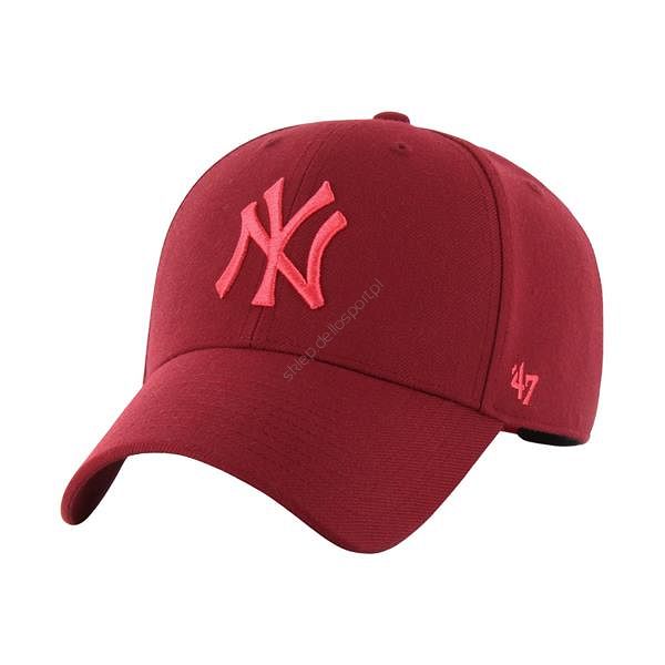 Czapka NY Yankees czerwona B-MVPSP17WBP-RZD