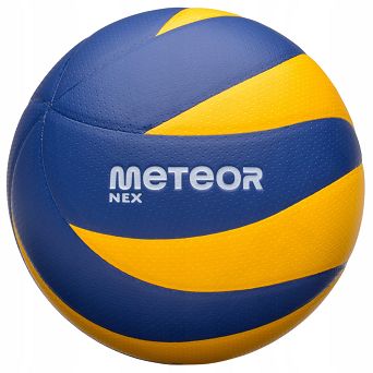 Piłka Siatkowa Meteor NEX żółto-niebieska