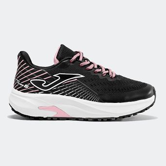 Buty Joma Super Corss JR black pink JCROSS2631