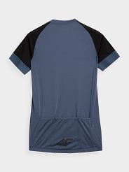 T-shirt rowerowy niebieski RKM002 H4L21 - 2