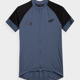 T-shirt rowerowy niebieski RKM002 H4L21