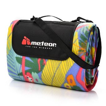 Koc piknikowy Meteor 180x200cm XL małpy