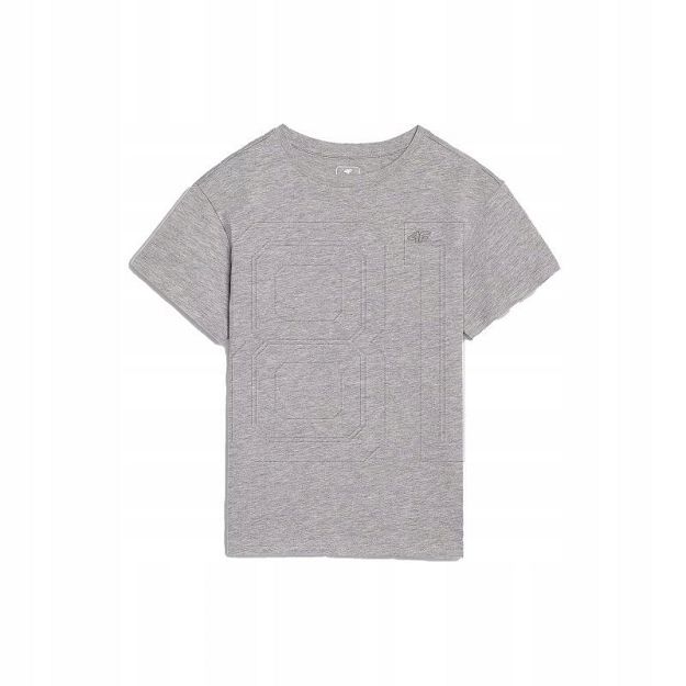 Tshirt szary melanż M2330