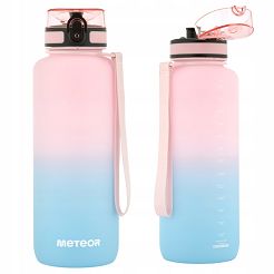 Bidon sportowy 1500ml Meteor różowy/niebieski - 2