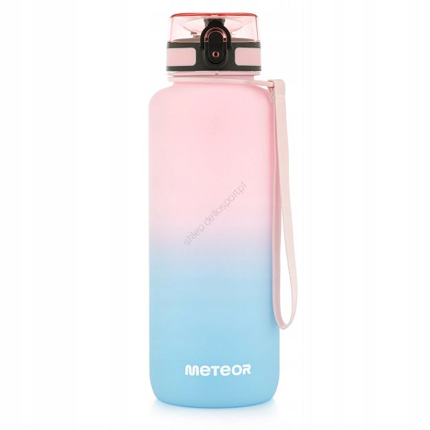 Bidon sportowy 1500ml Meteor różowy/niebieski