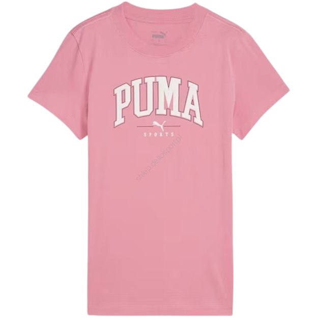 Koszulka damska Puma ESS Logo róż 586775 52