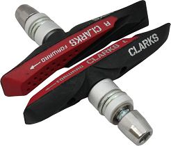 Klocki hamulcowe CLARK'S CPS958 70mm czarno-czerwone - 2