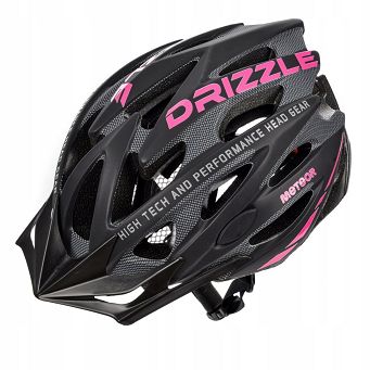 Kask L (58-61) Meteor MV29 DRIZZLE black/pink 