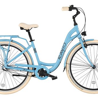 Rower 28" BAYLA 3b błękit 17" alu