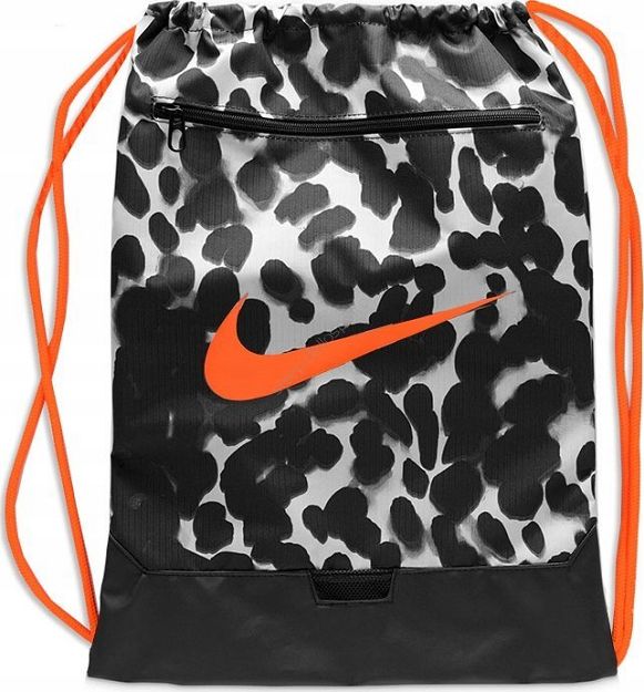 Plecak Nike Brasilia czarno-biały FN1347-077