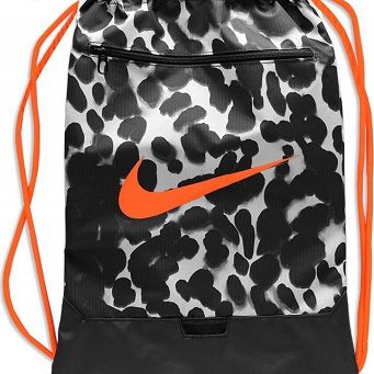 Plecak Nike Brasilia czarno-biały FN1347-077