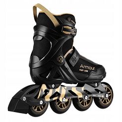 Łyżworolki 41  Nils Extreme Armour czar/zło NA22151 - 2