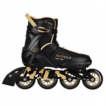 Łyżworolki 41  Nils Extreme Armour czar/zło NA22151