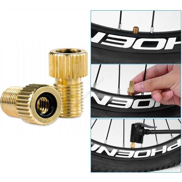 Adapter zaworka DV na AV