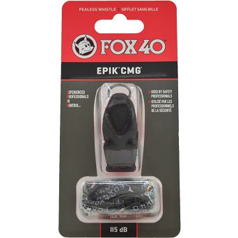 Gwizdek Fox 40 Epik CMG czarny