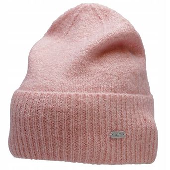 Czapka S jasny róż melanż CAD012 