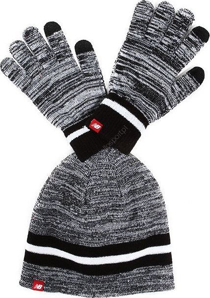 Czapka + rękawiczki Holiday Gift Set czarna