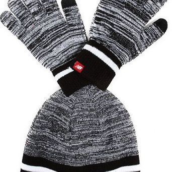 Czapka + rękawiczki Holiday Gift Set czarna