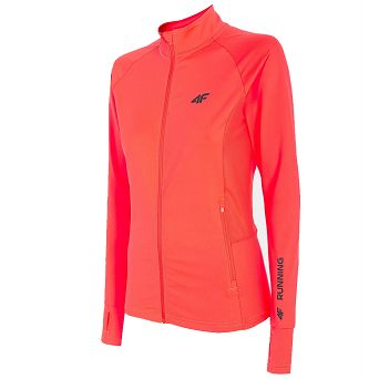 Bluza damska fitness 4F czerwony BLDF003 H4L20