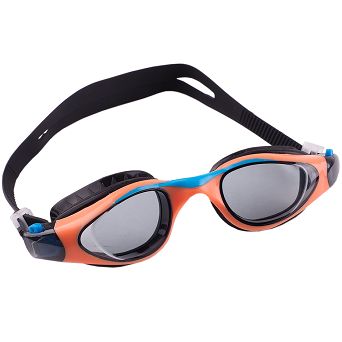 Okulary pływackie Crowell Splash czarno-pomarańczowe