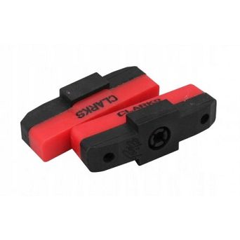 Klocki hamulcowe CLARK'S CPS310 MTB 37mm czerwone
